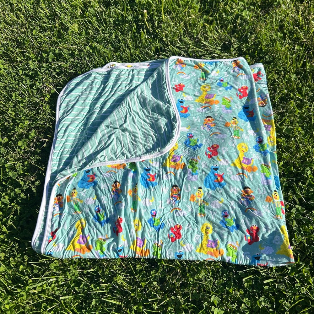 Little Sleepies Sesame Street blanket